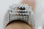 Load image into Gallery viewer, Hip Hop Style Iced Out Men Ring 7.75 CTW
