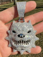 Load image into Gallery viewer, Iced Out Dog Tag Pendant, Iced Out Custom Pendant Moissanite Diamond
