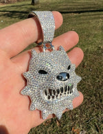 Load image into Gallery viewer, Iced Out Dog Tag Pendant, Iced Out Custom Pendant Moissanite Diamond
