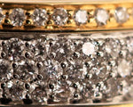 Load image into Gallery viewer, Iced Out Spinner Ring, Moissanite Fidget Ring
