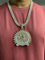 Load image into Gallery viewer, Custom Iced Out Pendant 30.00 ct Round Cut Diamond Hip Hop Pendant
