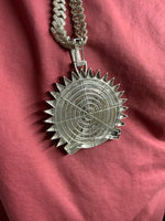 Load image into Gallery viewer, Custom Iced Out Pendant 30.00 ct Round Cut Diamond Hip Hop Pendant
