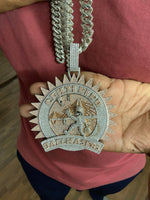 Load image into Gallery viewer, Custom Iced Out Pendant 30.00 ct Round Cut Diamond Hip Hop Pendant
