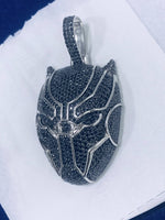 Load image into Gallery viewer, Sterling Silver 925 Hip Hop Iced Out Black Panther Pendant
