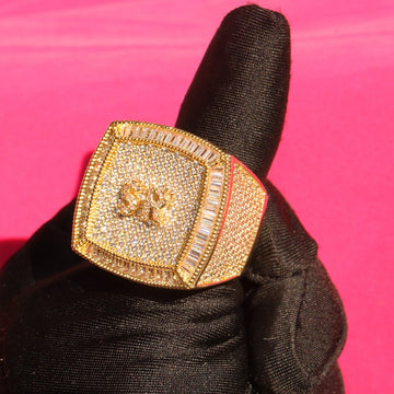 Iced Out Personalized Name Rings for Men