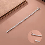 Load image into Gallery viewer, Moissanite Tennis Bracelet 3MM
