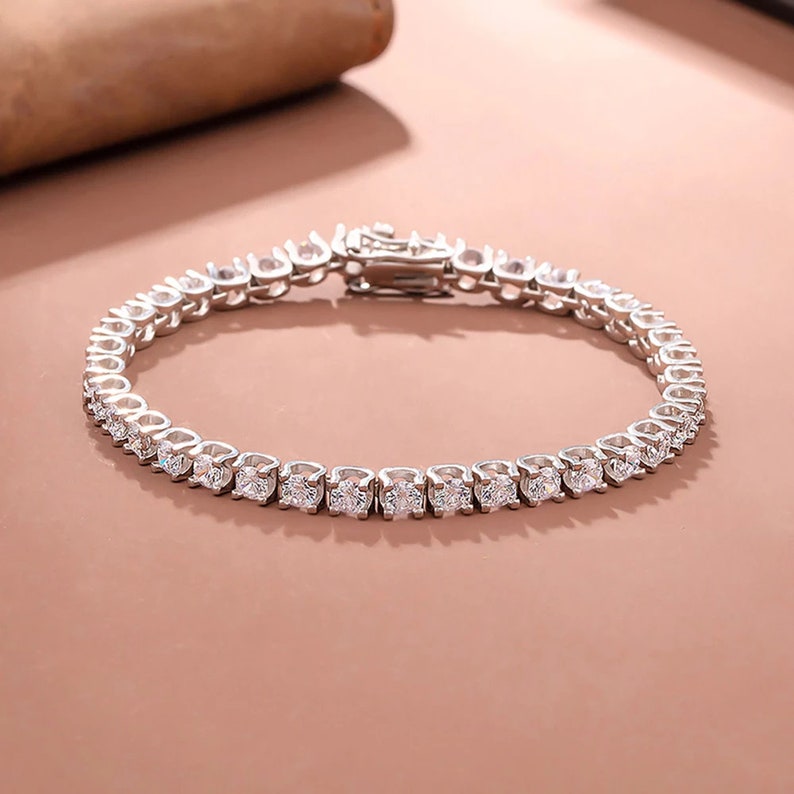 Moissanite Tennis Bracelet 3MM