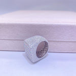 Load image into Gallery viewer, Moissanite Diamond Championship Ring, Custom Letter Ring Moissanite Diamond
