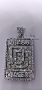 Load image into Gallery viewer, Dream Chasers Pendant, Moissanite Diamond Hip Hop Pendant
