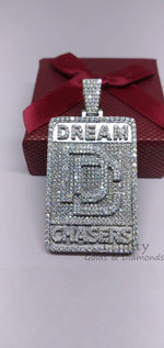 Load image into Gallery viewer, Dream Chasers Pendant, Moissanite Diamond Hip Hop Pendant
