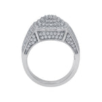 Load image into Gallery viewer, Big Moissanite Iced Out Hip Hop Ring for Men, Micro Paved Iced Out Ring
