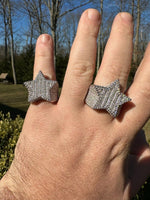 Load image into Gallery viewer, Iced Out Star Ring
