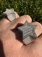 Load image into Gallery viewer, Iced Out Star Ring
