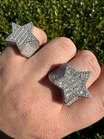 Load image into Gallery viewer, Iced Out Star Ring
