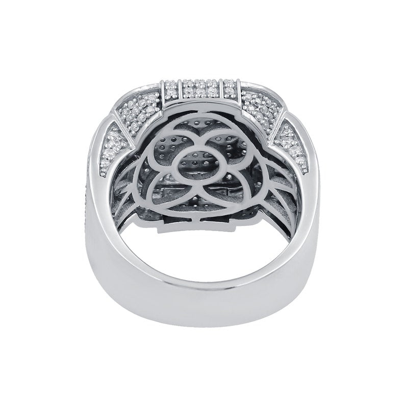 Square Shaped Diamond Ring 1.59 ct
