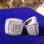 Load image into Gallery viewer, Iced Out Personalized Name Rings for Men
