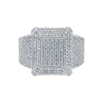 Load image into Gallery viewer, 2.24 Ct Moissanite Hip Hop Men&#39;s Ring, Chunky Square Ring
