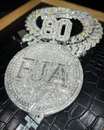 Load image into Gallery viewer, FJA Custom Iced Out Hip Hop Pendant 925 Silver Moissanite Pendant
