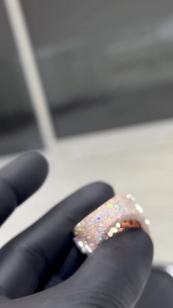 LLCP Iced Out Rings for Men