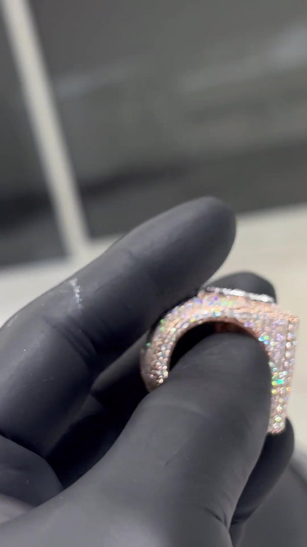 LLCP Iced Out Rings for Men