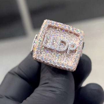 LLCP Iced Out Rings for Men