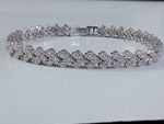 Load image into Gallery viewer, Tennis Chain | Tennis Bracelet | Moissanite Tennis Bracelet | Mens Tennis Bracelet | Womens Tennis Bracelet | Diamond Tennis Bracelet