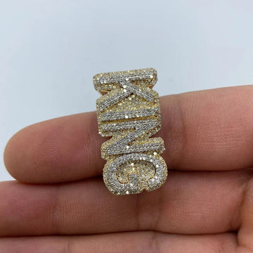 Full Ice out king Ring, VVS Moissanite Diamond Ring For Men