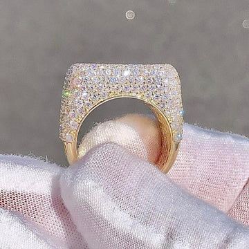 Men's Championship Moissanite Diamond Ring