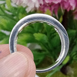 Load image into Gallery viewer, Lab Grown Diamond or Moissanite Eternity Wedding Ring - Unisex Engagement band image 5