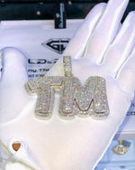 Load image into Gallery viewer, Iced Out Pendant 13.60 ct TM Hip Hop Pendant
