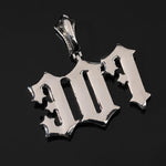 Load image into Gallery viewer, Iced Out Personalized Thorn Letters Pendant Name Necklace,Custom Cuban Link Chain,Hip Hop Jewelry,Customized Birthday Gift for Him