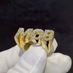 Load image into Gallery viewer, MOB Name Iced Out Ring
