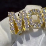 Load image into Gallery viewer, MOB Name Iced Out Ring
