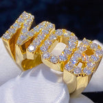 Load image into Gallery viewer, MOB Name Iced Out Ring
