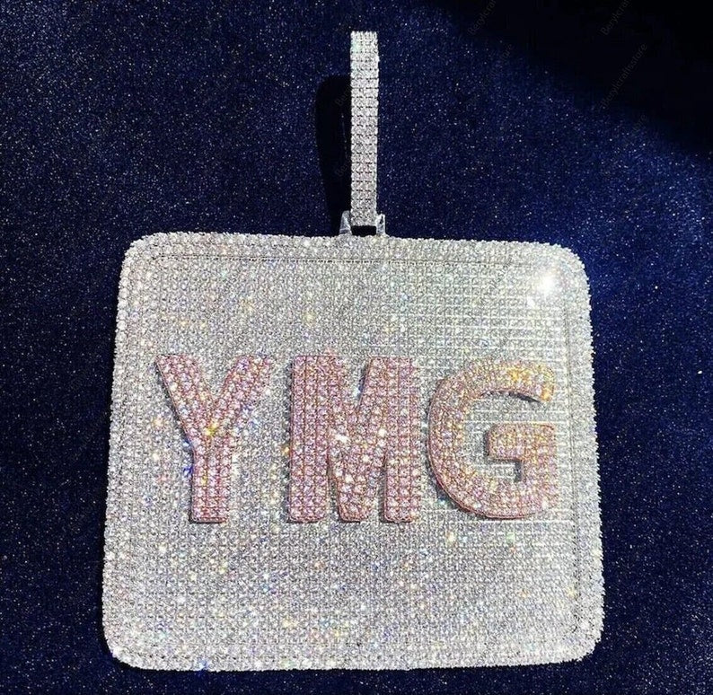 Custom Iced Out Pendant, YMG Iced Out pendants For Men