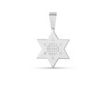 Load image into Gallery viewer, Hip Hop Pendant Silver, 4.24 ct Star 
