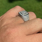 Load image into Gallery viewer, 1.80 ct VVS 925 Silver Moissanite Diamond Ring
