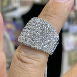 Load image into Gallery viewer, 2.50 ct Diamond Ring Iced Out Diamond Ring Custom Diamond Ring
