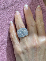 Load image into Gallery viewer, 2.50 ct Diamond Ring Iced Out Diamond Ring Custom Diamond Ring
