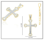 Load image into Gallery viewer, Moissanite Jesus Pendant, Moissanite Cross Pendant
