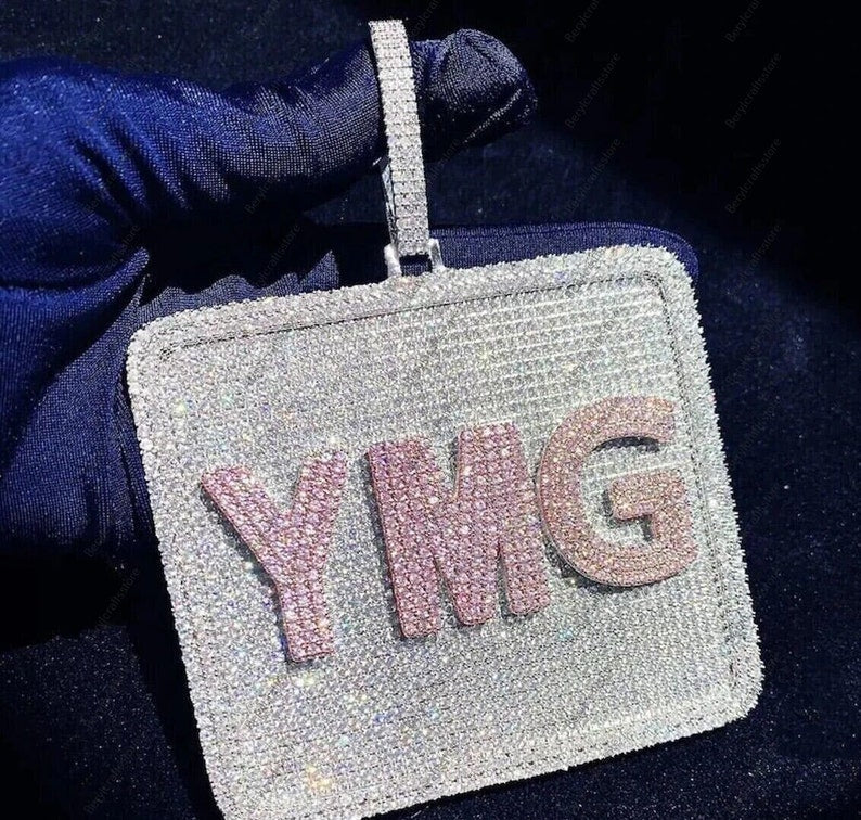 Custom Iced Out Pendant, YMG Iced Out pendants For Men