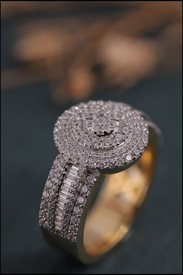 Round Shaped Hip Hop Ring