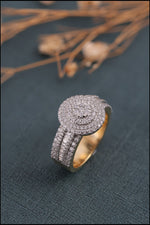 Load image into Gallery viewer, Round Shaped Hip Hop Ring
