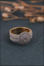 Load image into Gallery viewer, Round Shaped Hip Hop Ring
