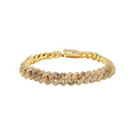 Load image into Gallery viewer, Iced Out Cuban Link Bracelet 8MM
