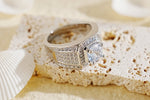Load image into Gallery viewer, Trendy Versatile Full Diamond Ring for Men, Sparkling Moissanite Ring, Hip Hop Jewelry, Ice Out Ring, Birthday/Anniversary Gift for Husband
