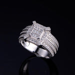 Load image into Gallery viewer, 1.60 ct Moissanite Ring Iced Out
