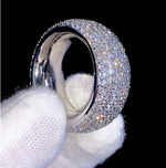 Load image into Gallery viewer, Luxury VVS Moissanite Diamond Men&#39;s Iced Out Ring
