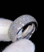 Load image into Gallery viewer, Luxury VVS Moissanite Diamond Men&#39;s Iced Out Ring
