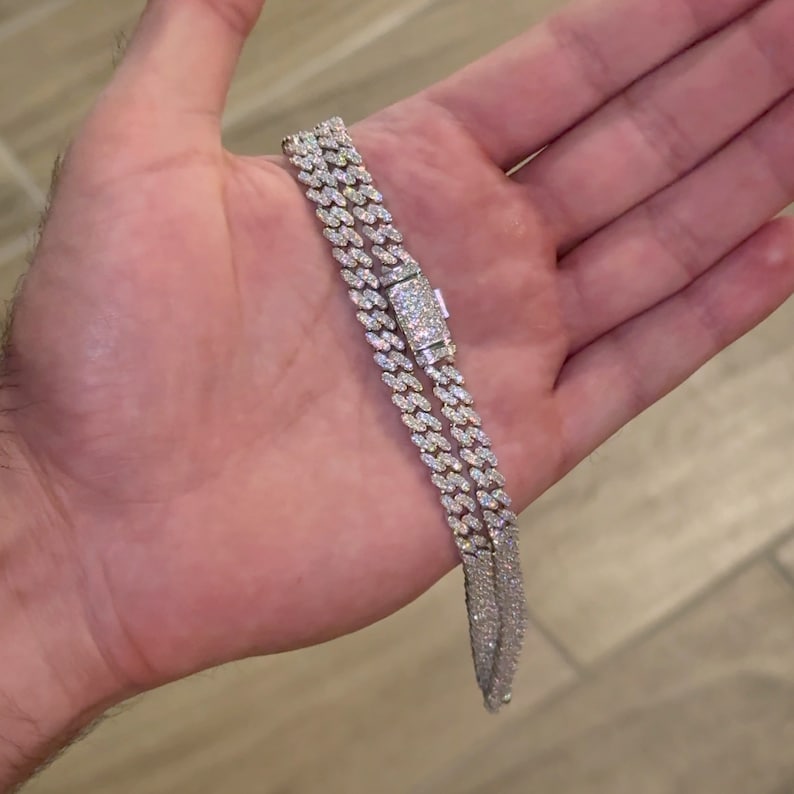 6MM Cuban Link Chain 925 Silver